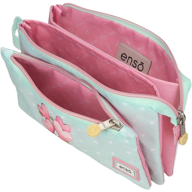Estuche 3 Compartimentos Enso Hearts