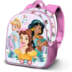 Mochila Infantil 3D Princesas Disney 30 Cm