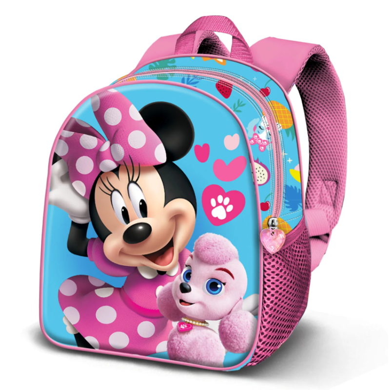 Mochila Infantil 3D Minnie Mouse 25 Cm De K-Ractermania