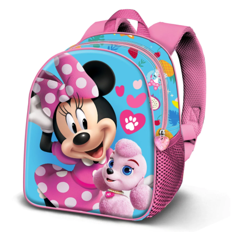 Mochila Infantil 3D Minnie Mouse 25 Cm De K-Ractermania