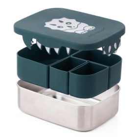 Caja Almuerzo Acero Dinos 2