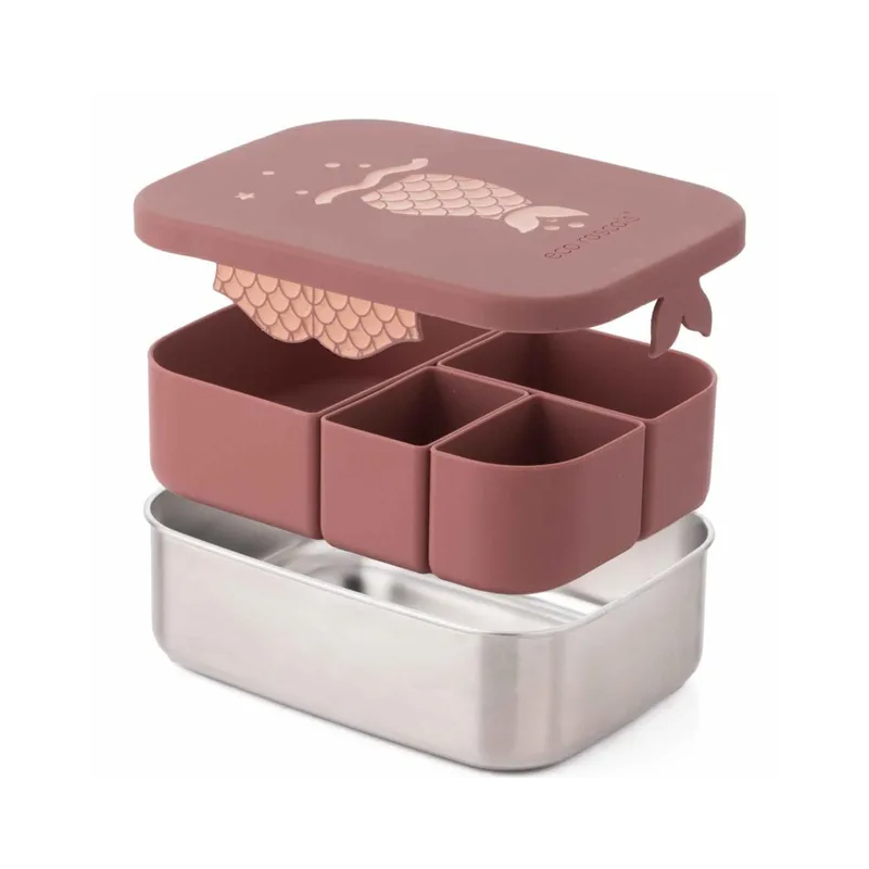 Caja Almuerzo Acero Sirena