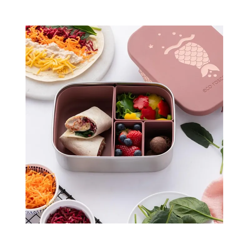 Caja Almuerzo Acero Sirena