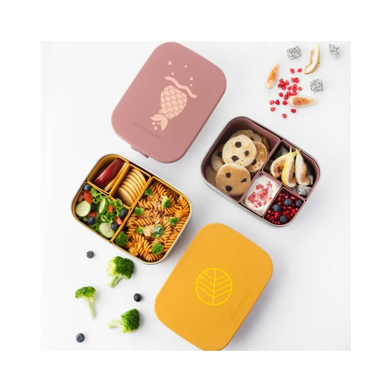 Caja Almuerzo Acero Sirena