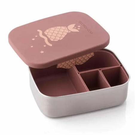 Caja Almuerzo Acero Sirena