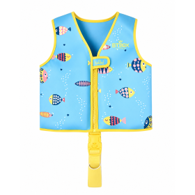 Chaleco De Flotación Infantil Pececitos Talla S De Btbox