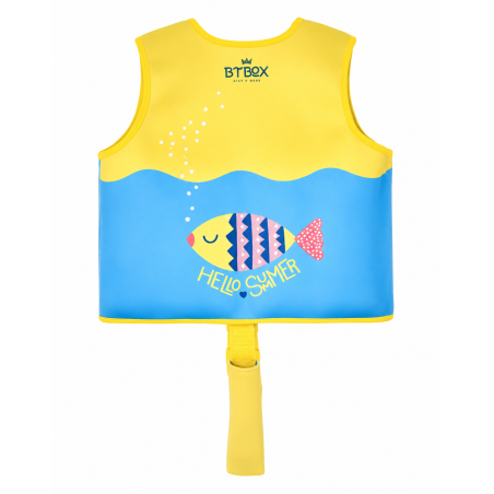 Chaleco De Flotación Infantil Pececitos Talla S