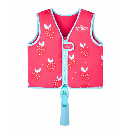 Chaleco De Flotación Infantil Fresas Talla M De Btbox