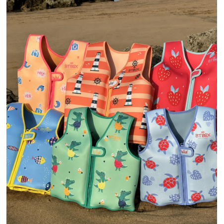 Chaleco De Flotación Infantil Tortugas Talla M