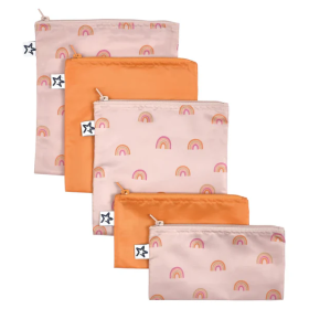 Pack 5 Bolsas Snack Arcoiris
