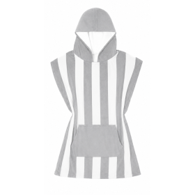 Poncho De Playa Infantil Dock & Bay Gris Talla 2-4 Años De Btbox 2