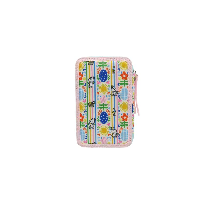 Estuche Triple De Snoopy
