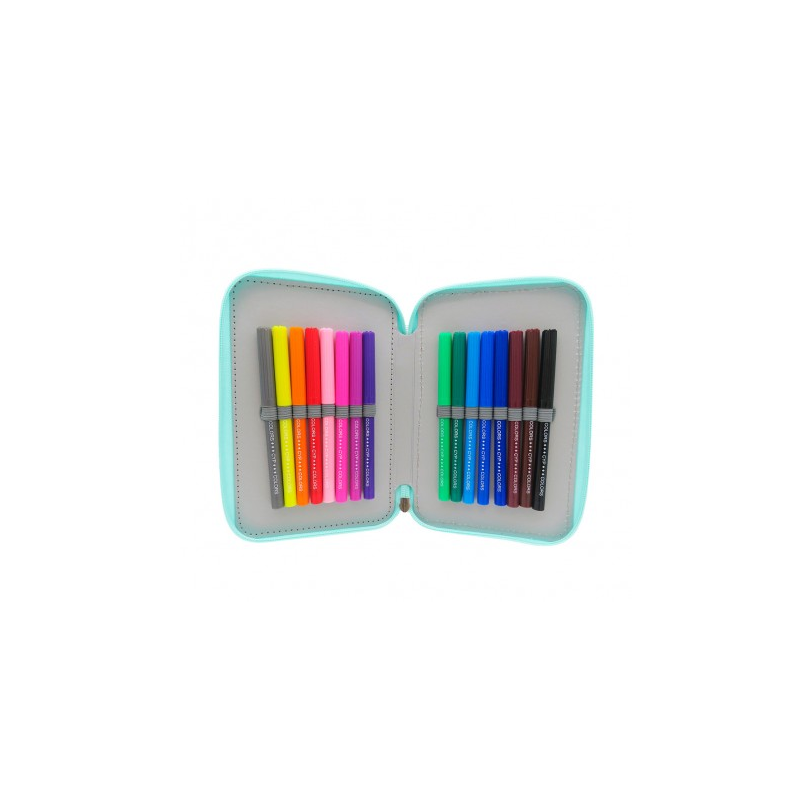Estuche Triple De Snoopy