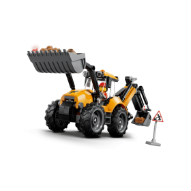 LEGO City Cargadora Retroexcavadora Amarilla 60480 De LEGO 2