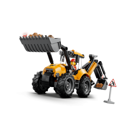 LEGO City Cargadora Retroexcavadora Amarilla 60480