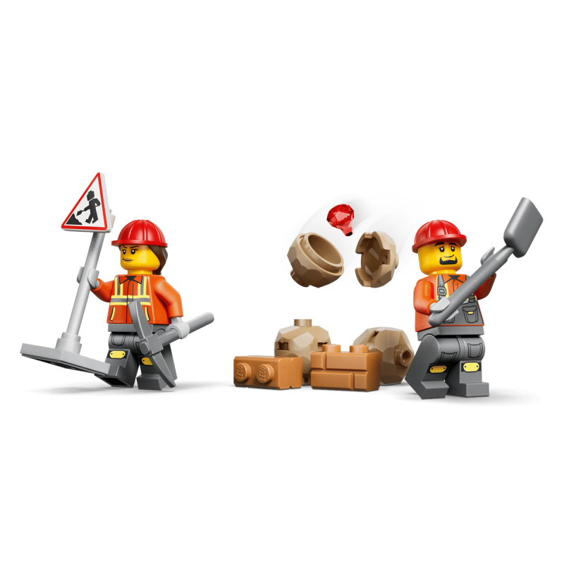 LEGO City Cargadora Retroexcavadora Amarilla 60480