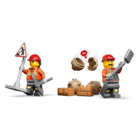 LEGO City Cargadora Retroexcavadora Amarilla 60480