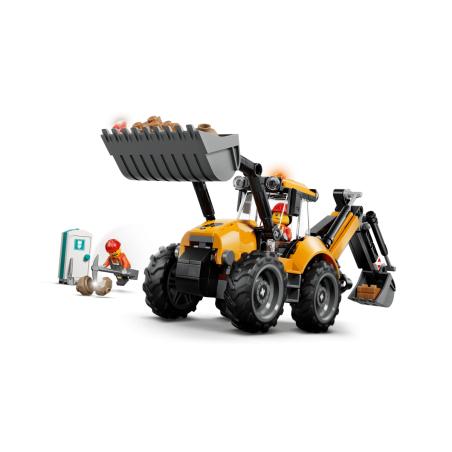 LEGO City Cargadora Retroexcavadora Amarilla 60480