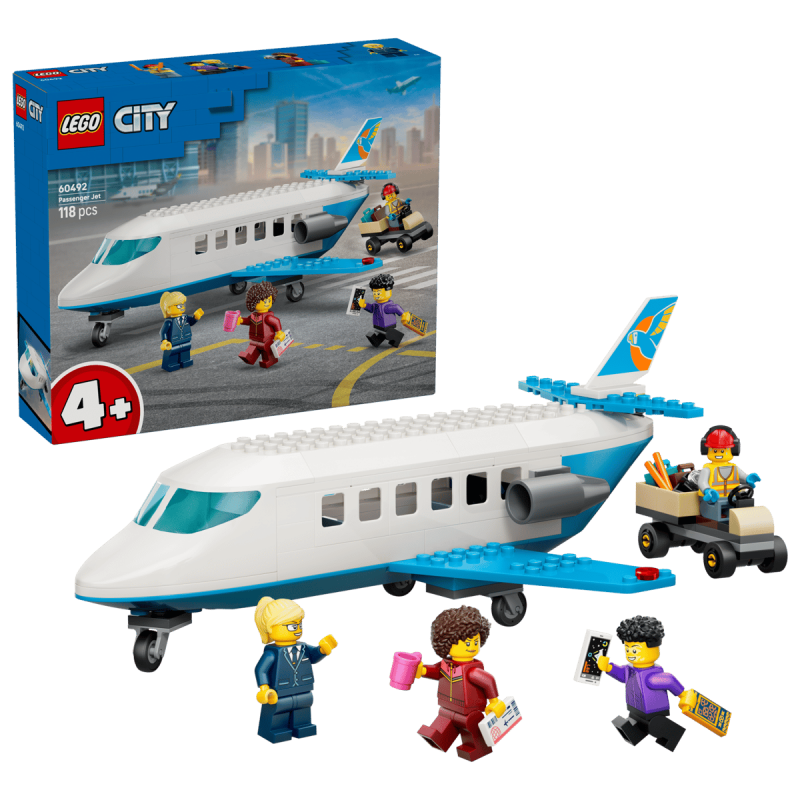LEGO City Avión De Pasajeros 60492 De LEGO
