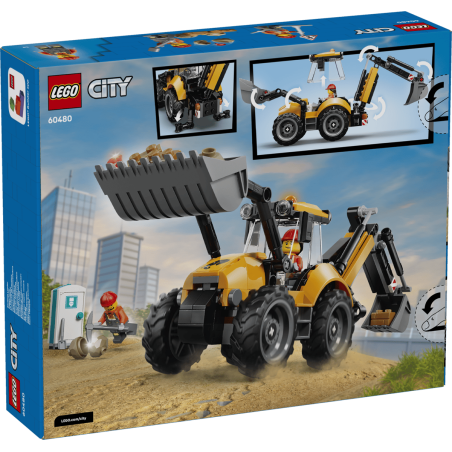LEGO City Cargadora Retroexcavadora Amarilla 60480