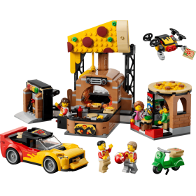 LEGO City Experiencia De Pizza A Domicilio Con Vehículos 60496 De LEGO 2