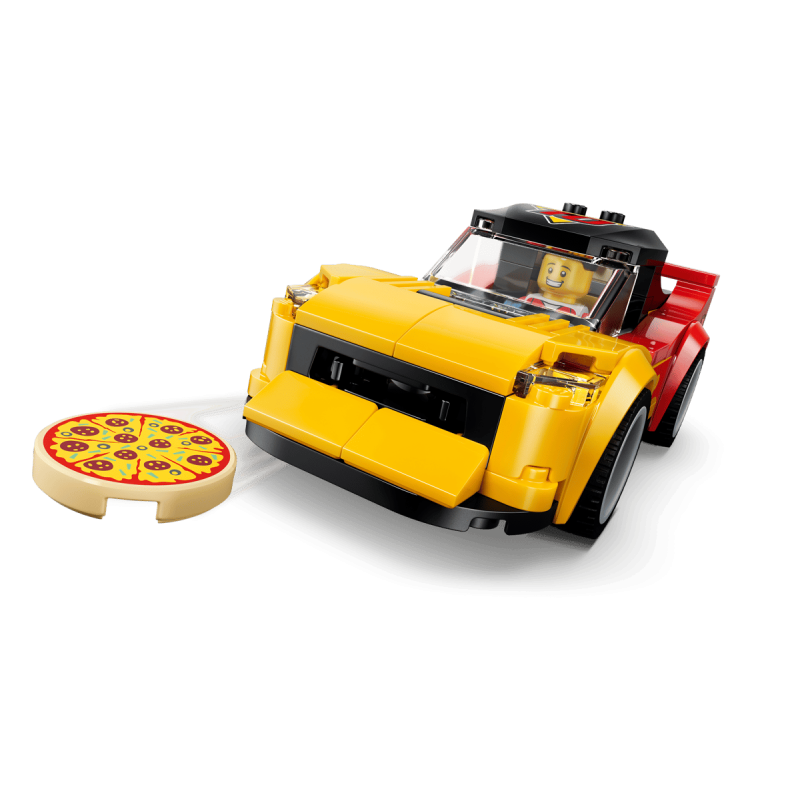 LEGO City Experiencia De Pizza A Domicilio Con Vehículos 60496