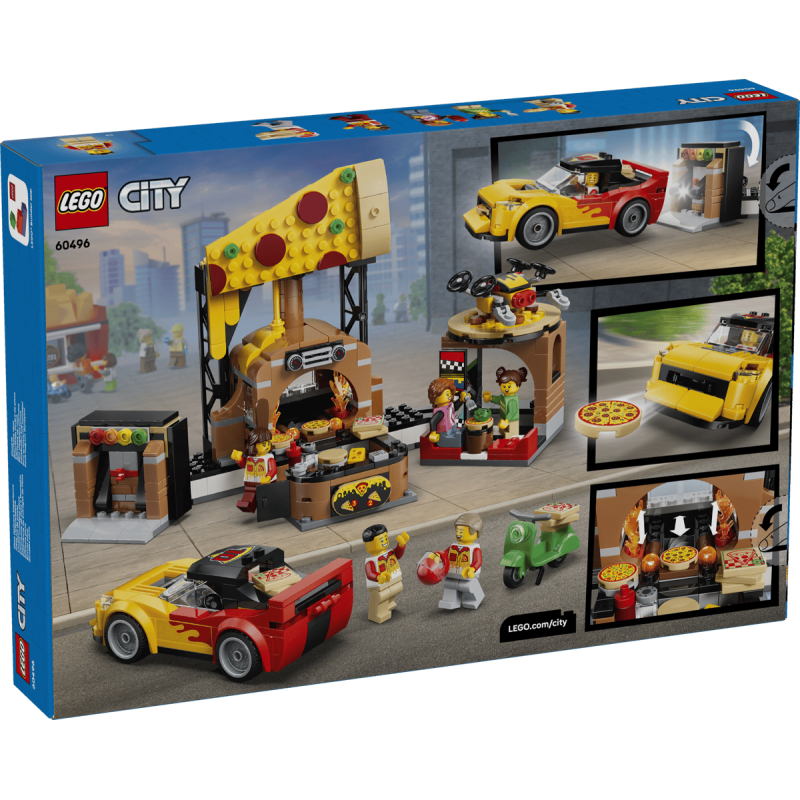 LEGO City Experiencia De Pizza A Domicilio Con Vehículos 60496