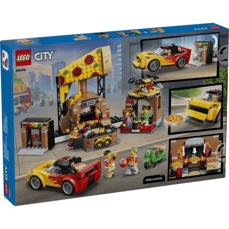 LEGO City Experiencia De Pizza A Domicilio Con Vehículos 60496