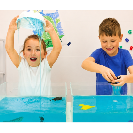 Glitter Slime Play Aqua
