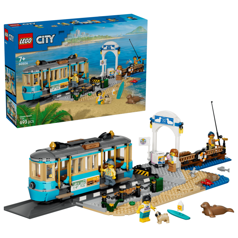 LEGO City Tranvía Clásico De La Costa 60506 De LEGO