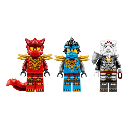 LEGO Ninjago Zilvar Y Bestia Dragón Grimtak 71863