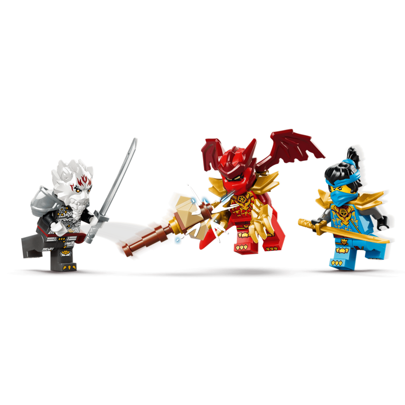 LEGO Ninjago Zilvar Y Bestia Dragón Grimtak 71863