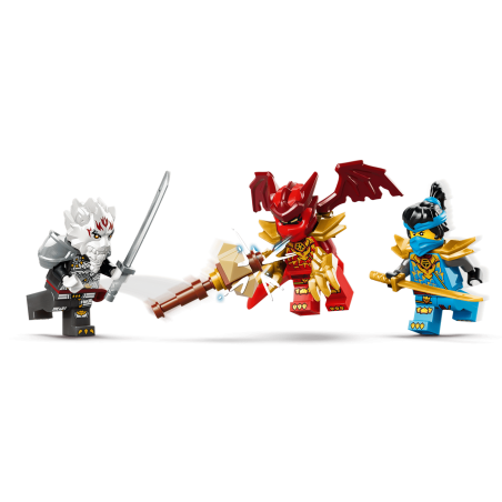 LEGO Ninjago Zilvar Y Bestia Dragón Grimtak 71863