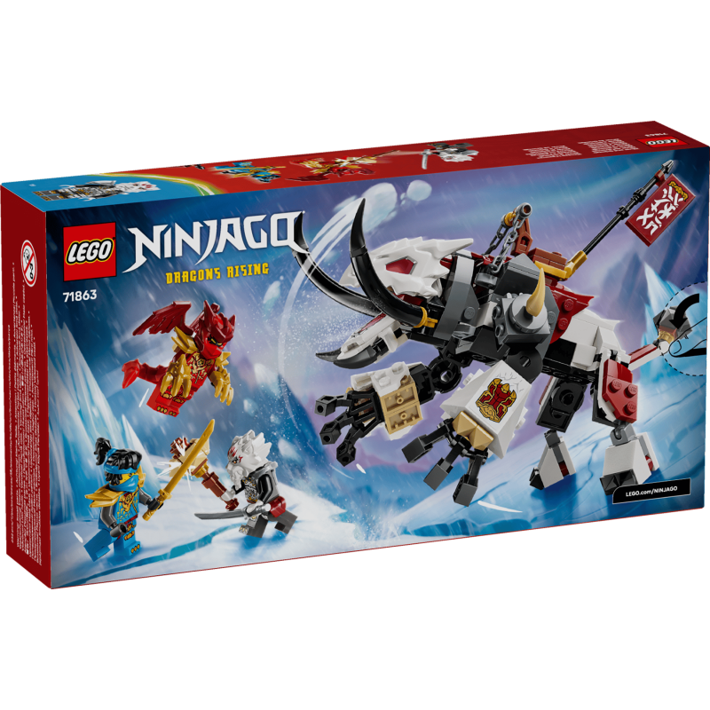 LEGO Ninjago Zilvar Y Bestia Dragón Grimtak 71863