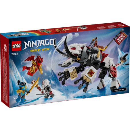 LEGO Ninjago Zilvar Y Bestia Dragón Grimtak 71863