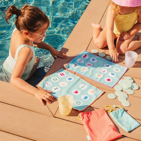 Juego de Playa Bingo/Loto Microfibra