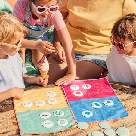 Juego de Playa Bingo/Loto Microfibra