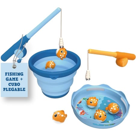 Juego De Pesca Con Cubo Plegable
