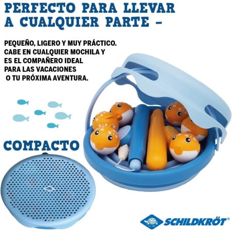 Juego De Pesca Con Cubo Plegable