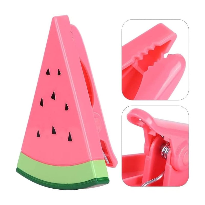 Pack 2 Pinzas Para Toalla Forma Sandía