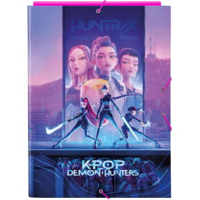 Carpeta 3 Solapas K-POP Demon Hunters