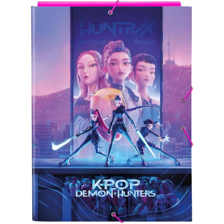 Carpeta 3 Solapas K-POP Demon Hunters De Safta