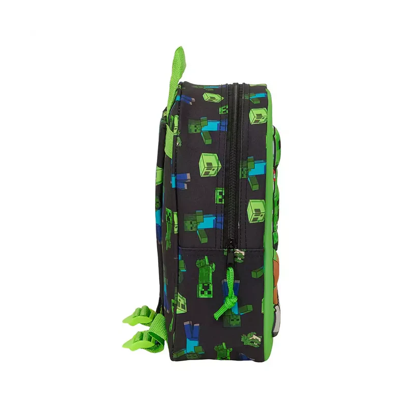 Mochila Guardería 3D Minecraft 27CM