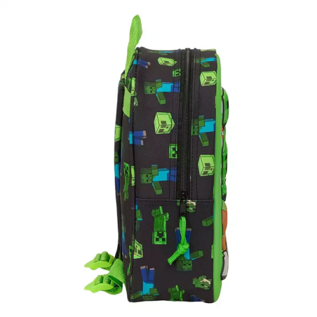 Mochila Guardería 3D Minecraft 27CM
