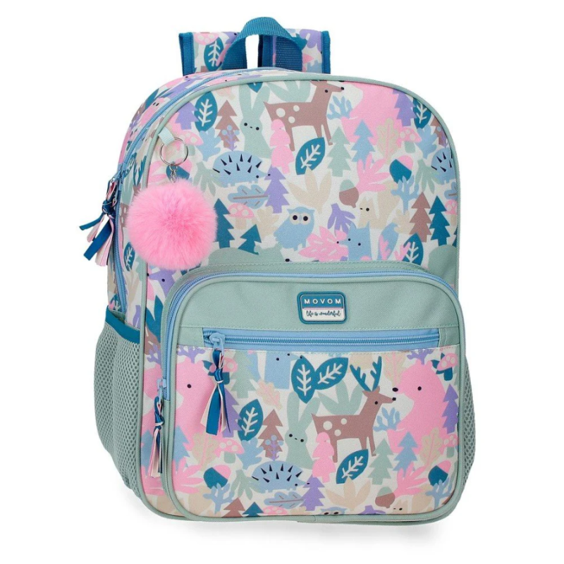 Mochila Adaptable 38CM Forest Verde