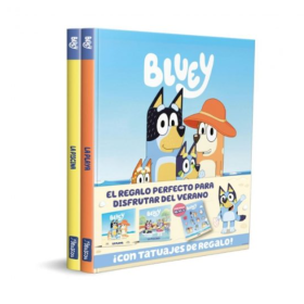 Pack Cuentos Bluey La Playa y La Piscina
