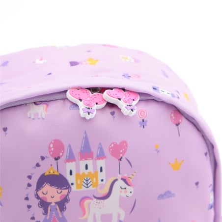 Aurea Mochila Preescolar Princesas Del Reino Mágico 28 Cm