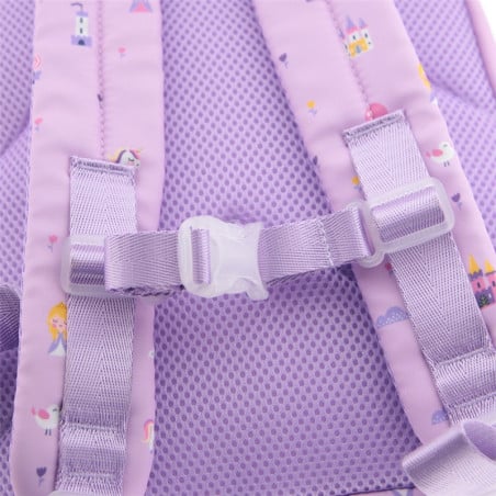 Aurea Mochila Preescolar Princesas Del Reino Mágico 28 Cm