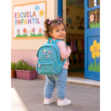 Aurea Mochila Preescolar Sirenitas 28 Cm