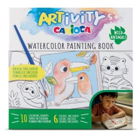 Carioca Artivity Acuarelas Animales Salvajes